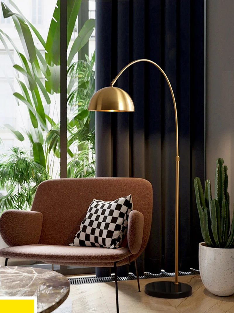 Fishing floor lamp creative Home Lighting living room & bedroom standing lamp