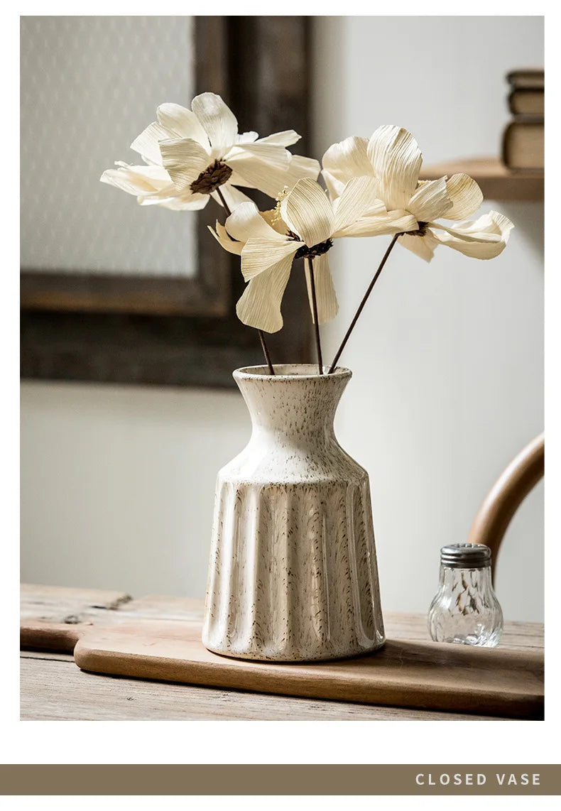 Vintage Ceramic Vases American Style Living Room and Bedroom Decorations