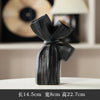 Ceramic Vase Flower Pot Modern Black Decorative Vases For Living Room