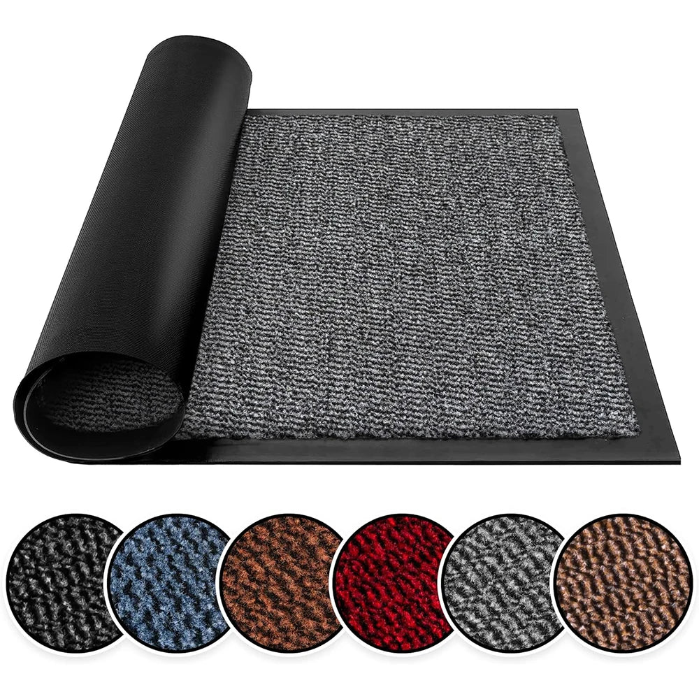 Washable Door Mats Indoor & Outdoor
 Non-Slippery Heavy Duty 
Stylish & Large Rubber