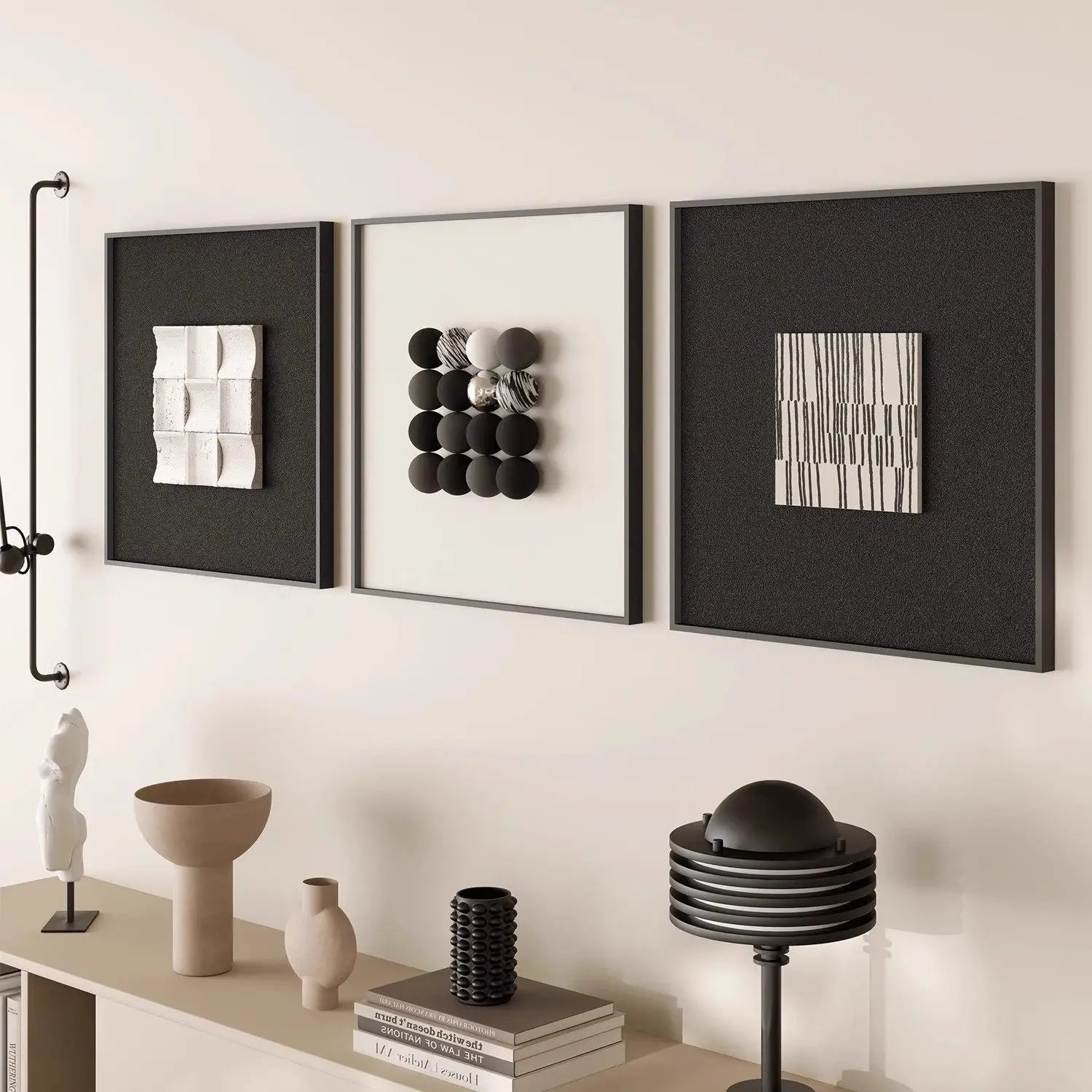 Wall Art Living Room Decoration Vertical Decor