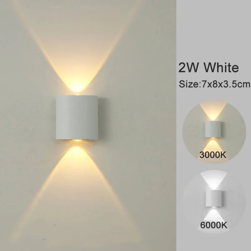 LED Wall Sconces Modern Indoor & Outdoor Lamp.