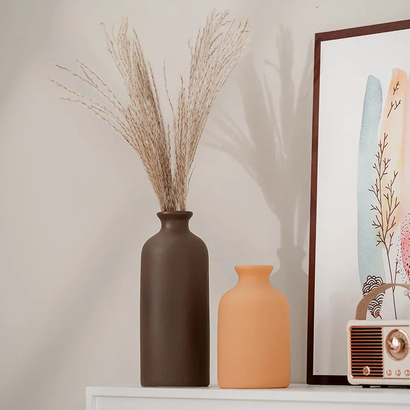 Flower Vases for Home Living Room & Desktop Decor