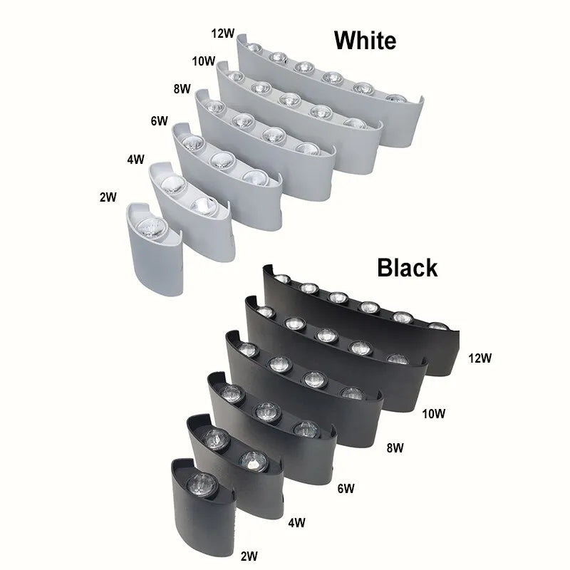 LED Wall Sconces Modern Indoor & Outdoor Lamp.
