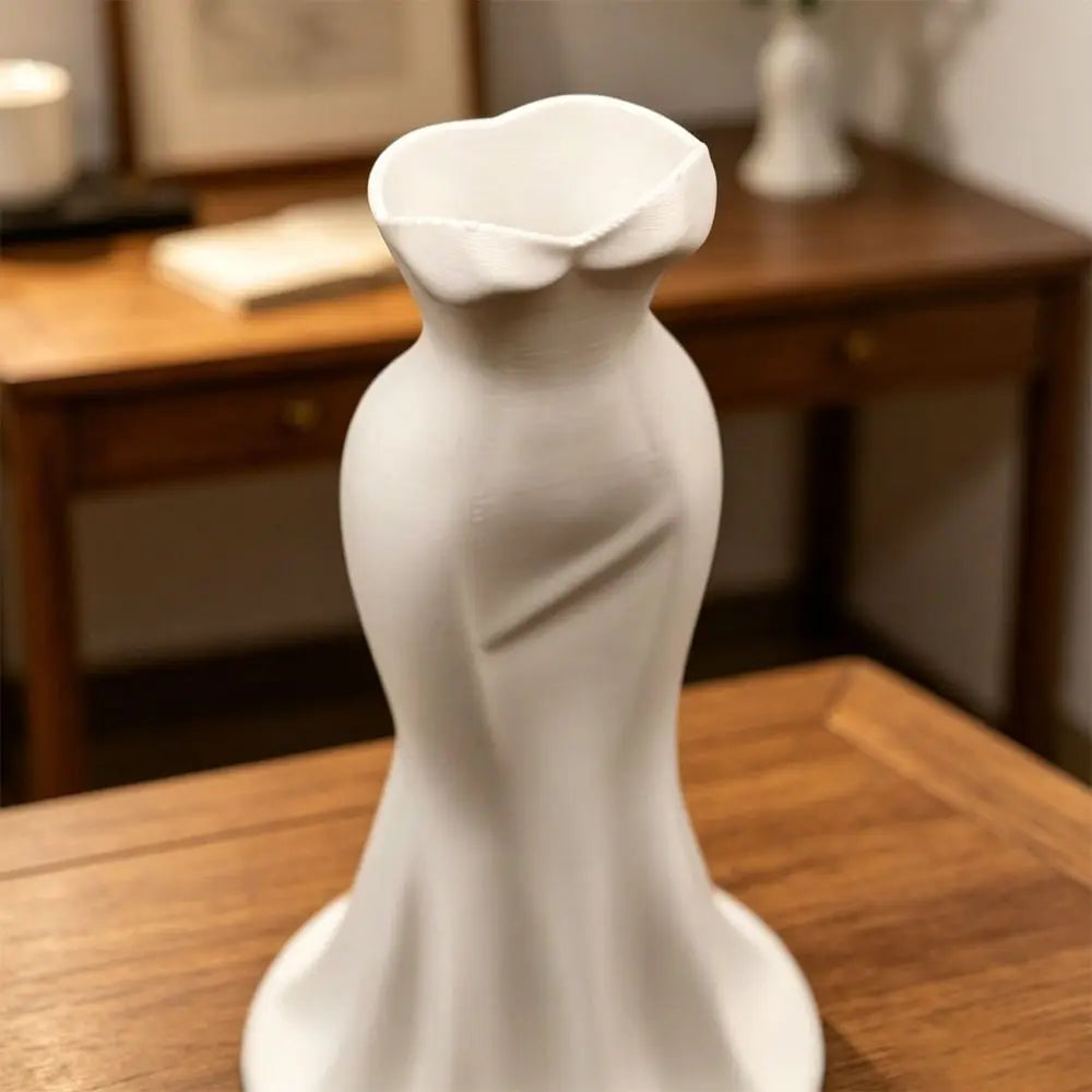 Flower Vases Twisted Design Flower Arrangement Dress Vase