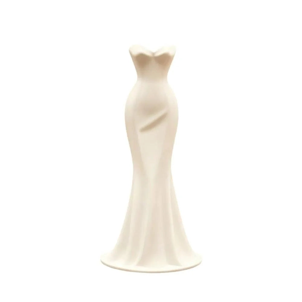 Flower Vases Twisted Design Flower Arrangement Dress Vase