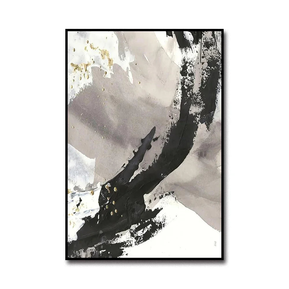Modern Abstract Wall Art Marble Style Living Room Decoration