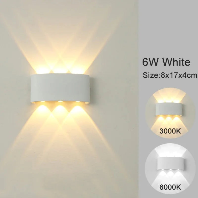 LED Wall Sconces Modern Indoor & Outdoor Lamp.