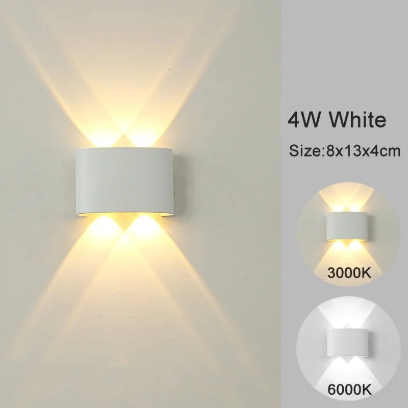 LED Wall Sconces Modern Indoor & Outdoor Lamp.