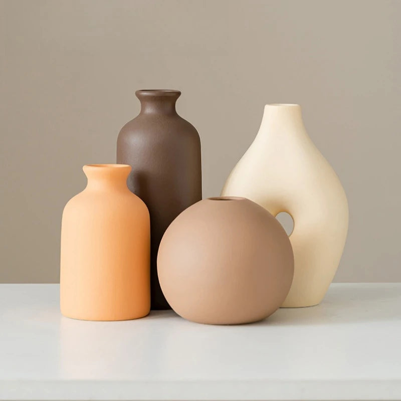 Flower Vases for Home Living Room & Desktop Decor