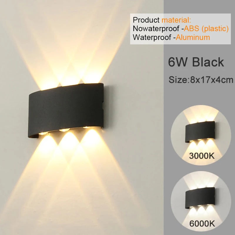 LED Wall Sconces Modern Indoor & Outdoor Lamp.