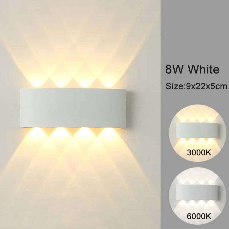 LED Wall Sconces Modern Indoor & Outdoor Lamp.